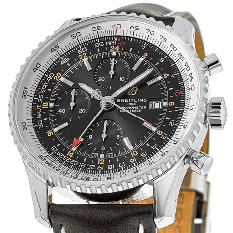 breitling old navitimer gmt|breitling navitimer chrono 46mm watch.